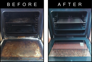 Oven after cleaning by Ultra Clean Ovens