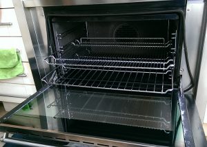 cleaned oven