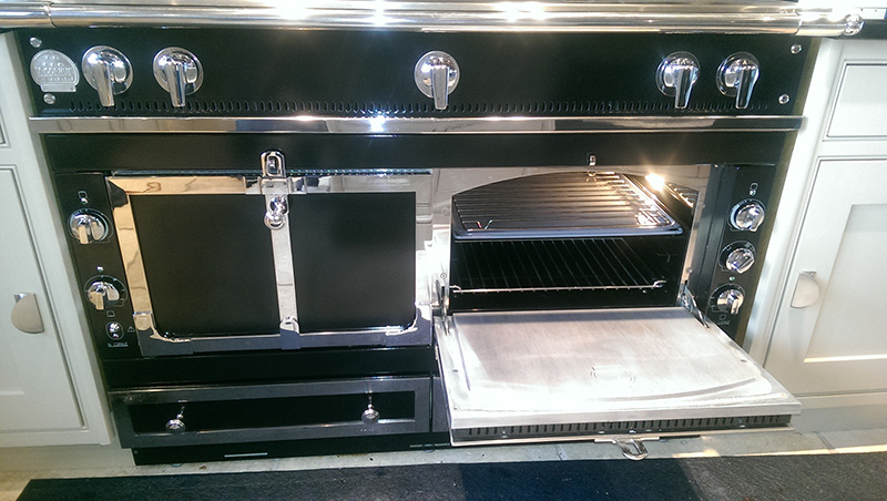 Aga oven cleaned by Ultra Clean Ovens